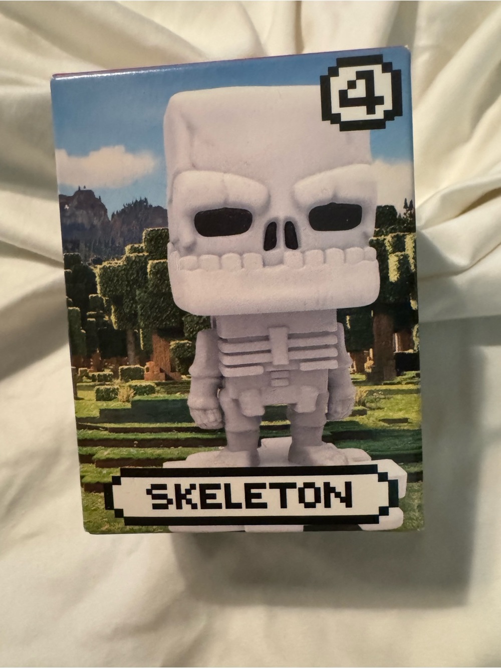 McDonald’s Happy Meal Minecraft-inspired Skeleton Vinyl Figure - White #4